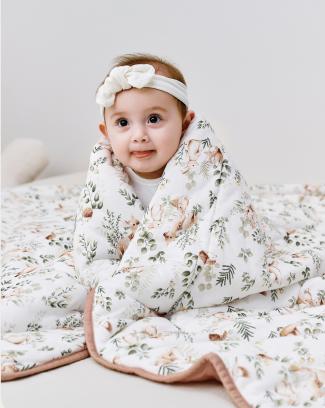 i-baby×Outlast秋冬羊毛夹棉抑菌绗缝i5恒温睡被300g0AA09257089 商品图0