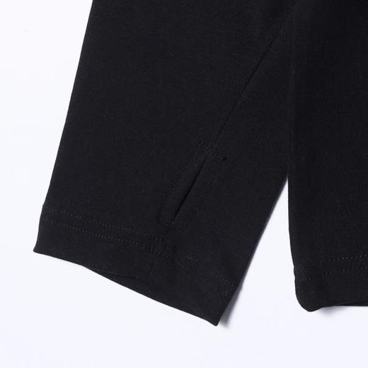 SDSA秋冬新款痞帅男装潮牌手绘字母燕子印花半高领长袖T恤百搭 商品图3