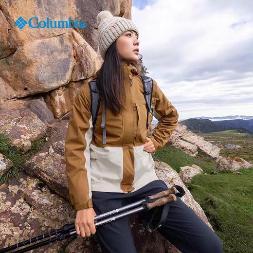 【云粉节】【冬款满1588-200】6楼Columbia哥伦比亚户外上衣女银点抓绒内胆三合一防水冲锋衣XR4388 商品图1