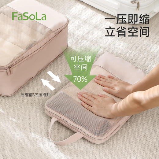 FaSoLa出差待产旅游短途行李包轻旅衣物内衣鞋收纳包 商品图2