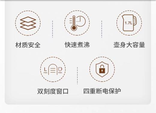 【6F】博朗不锈钢电水壶WK1500 商品图1