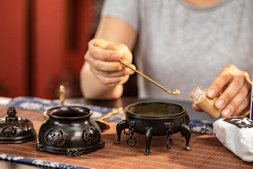 陈巧生制 帝王熏炉铜炉礼盒装仿古宣德炉可收藏送礼 商品图6