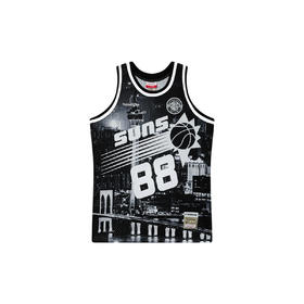 M&N x 太阳队 x AFGK 【马思唯同款】联名NBA限定澳门夜景球衣