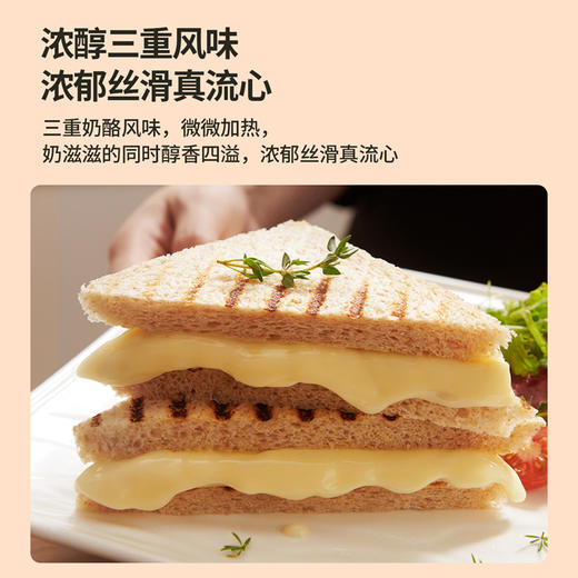 【VIP频道】奶酪博士加厚奶酪51%干酪添加量 儿童烘焙早餐 商品图8