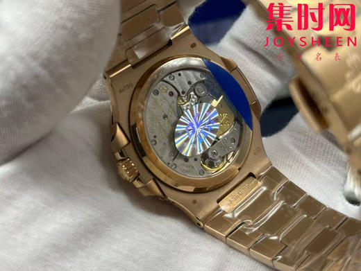 PPF潜心三年 真"芯"之作！百达翡丽PP鹦鹉螺系列5712GR 全玫金钢带 玫瑰金总裁 新升级V3版 男士腕表 商品图6