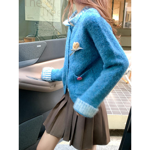 <曾小咸推荐>3.2现货秒杀！微信超特价！ 韩系宽松纽扣毛衣 日常189.99 立90 秒杀99.99！卡其色高腰直筒裤 秒杀129.99！ 商品图4