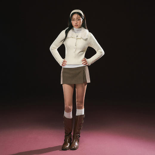 Ariseism 美式复古毛衣女秋季新款上衣 商品图1