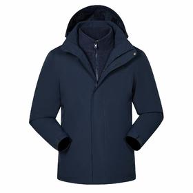 JEEP男式冲锋衣抓绒两件套J532194019