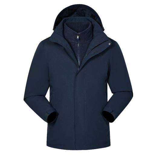 JEEP男式冲锋衣抓绒两件套J532194019 商品图0