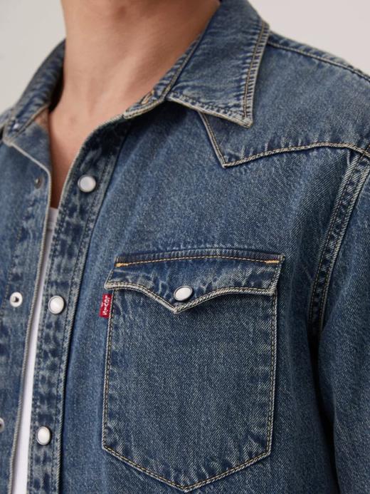 【云粉节】【8折】6楼李维斯857440103男士牛仔衬衫吊牌价599 商品图1