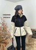 33GAC230853#A/B拼色风衣外套 商品缩略图1