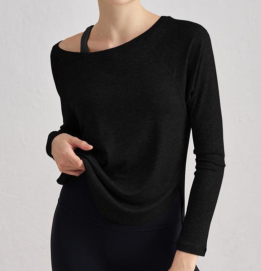 芳姐同款罗纹宽松长袖 商品图1