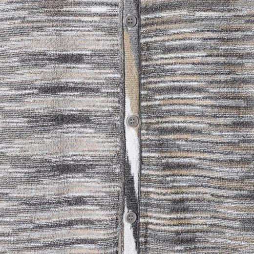 26607SDSA男士秋冬新款痞帅男装时尚扎染撞色纽扣圆领针织衫开衫毛衣 商品图3