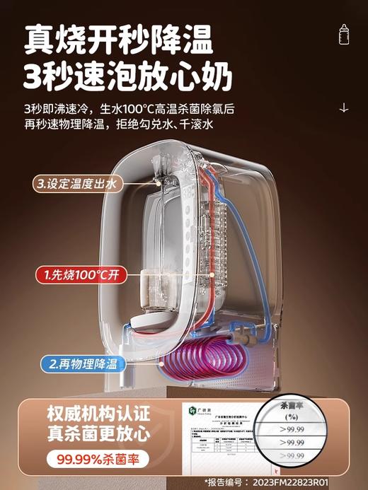 德国蓝宝熟水机即热式饮水机家用台式速热直饮泡奶机BP-WD01 商品图1