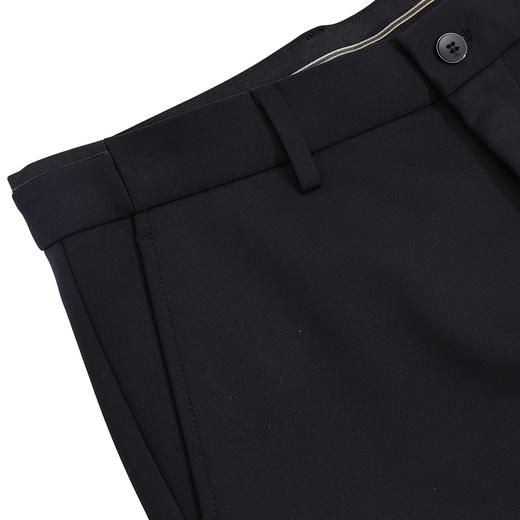 半身缘男裤 秋季日常字母凸胶质感合体休闲裤253301B10330010 商品图2