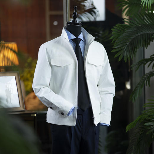 新款男士纯棉休闲夹克-两款可选 商品图0