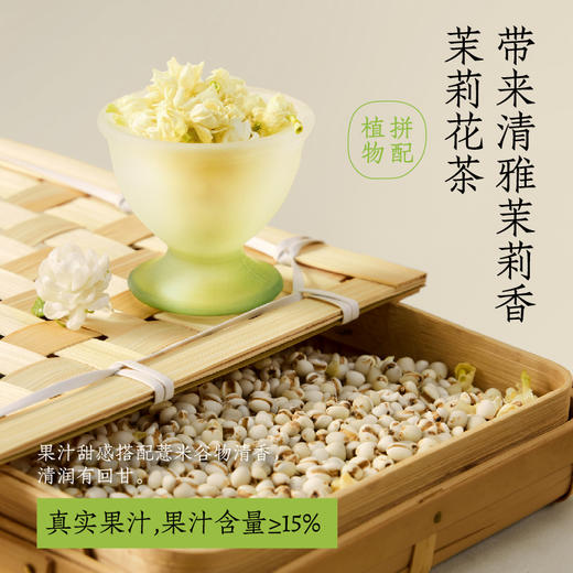 好望水 蜜桃石斛水/茉莉薏米水/柠萌薏米水PET装500ml*15 配料干净 72小时发货 商品图4