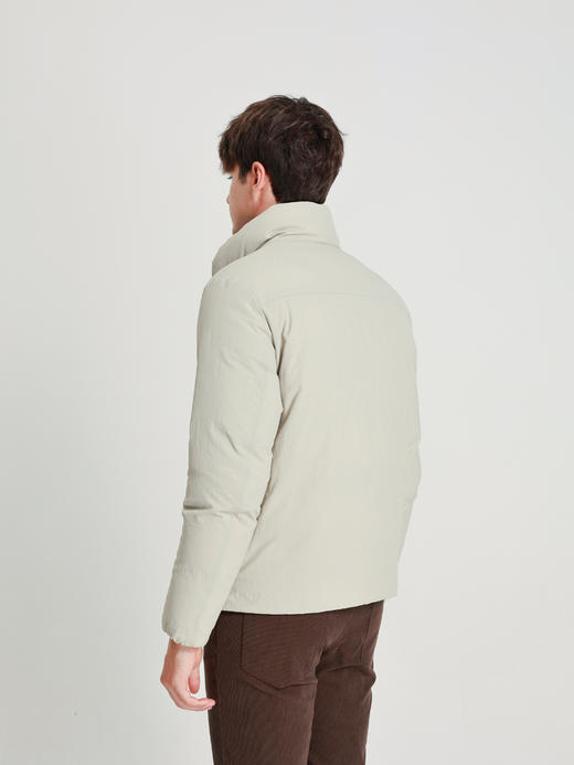 callisto糯米白中式盘扣白鹅绒羽绒服 商品图4