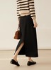 法式慵懒 质感满满【赫本风醋酸羊毛半身裙】柔软亲肤 百搭显贵 遮肉藏胯 不挑身材 后开叉设计优雅知性百搭 商品缩略图1