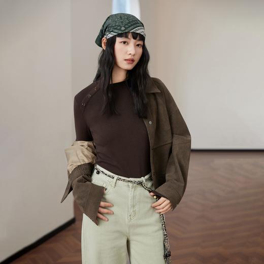 [屁侠推荐]特妮娜 天丝羊毛云柔打底衫 既有羊毛的温润体感 又有天丝带来亲肤的丝滑细腻享受  商品图3