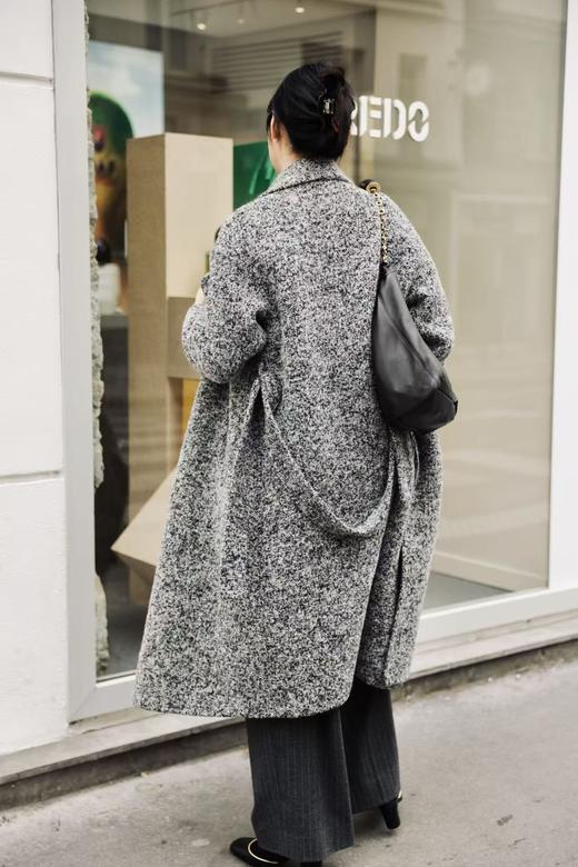 MAISON COVET骆马绒长款大衣 商品图3