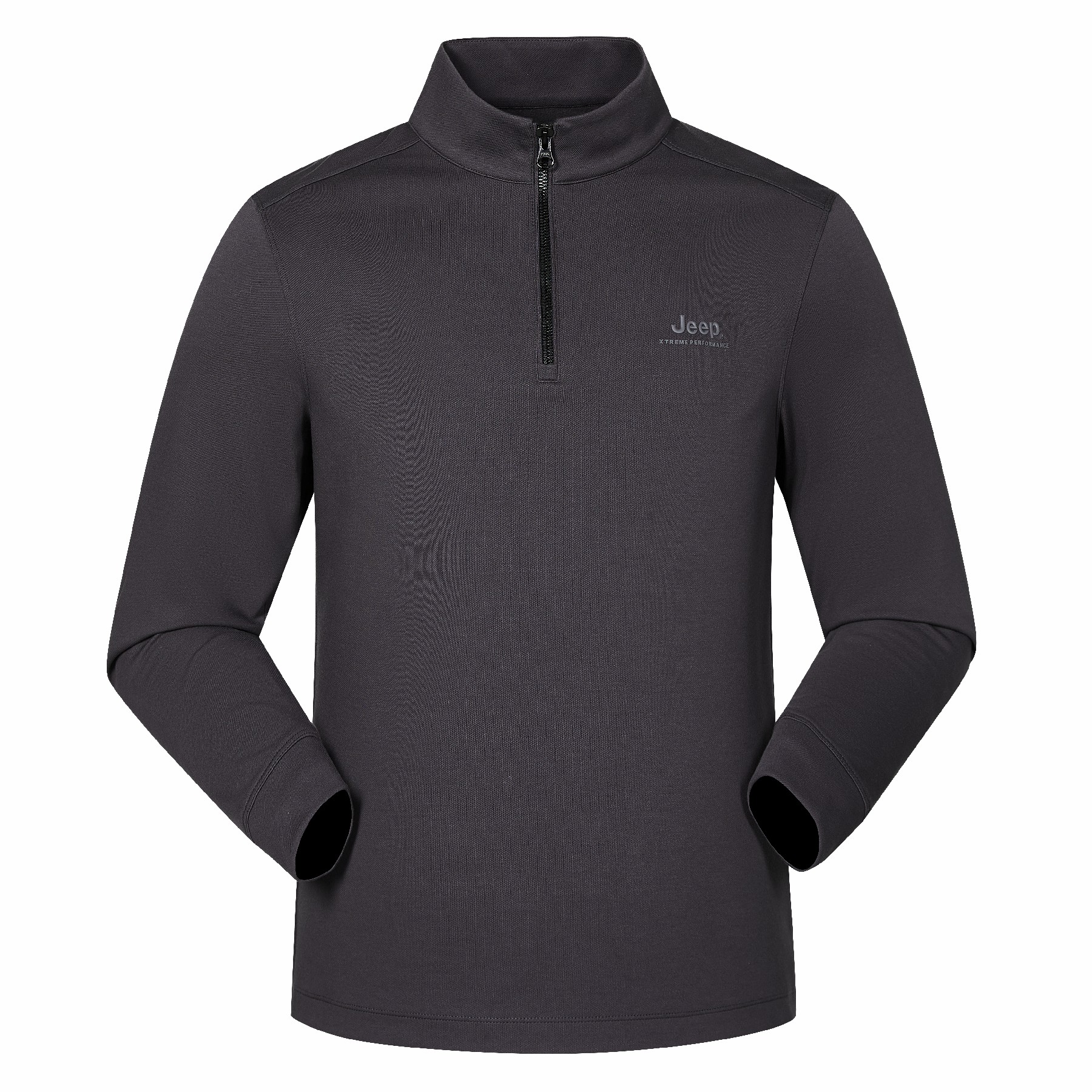 JEEP男式半开胸卫衣J53219430266