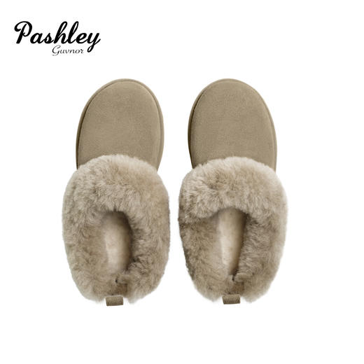 【梅花出品】帕奢利2025毛圈羊皮毛一体雪地靴HZ0057P 商品图5