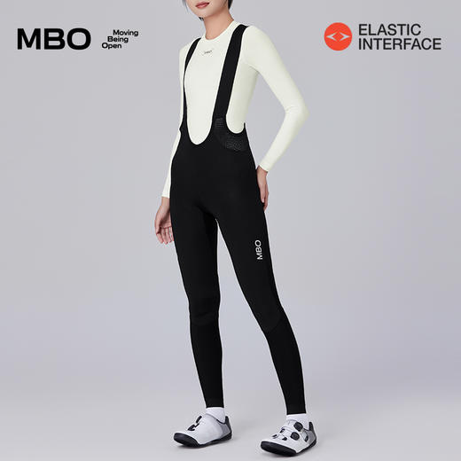 MBO Softshell 女子冬季软壳防风保暖背带骑行长裤 双箭头 T190  (经销商专拍链接，非经销商拍单不发货) 商品图0