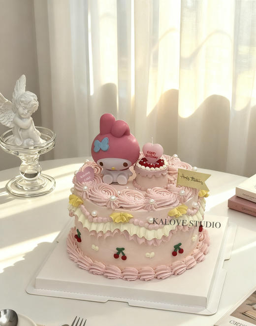 美乐蒂女孩周岁蛋糕 商品图0