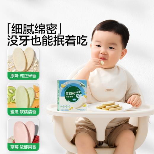 【宝宝馋了】婴幼儿益生菌冻干米饼，赠6月+辅食食谱 商品图1