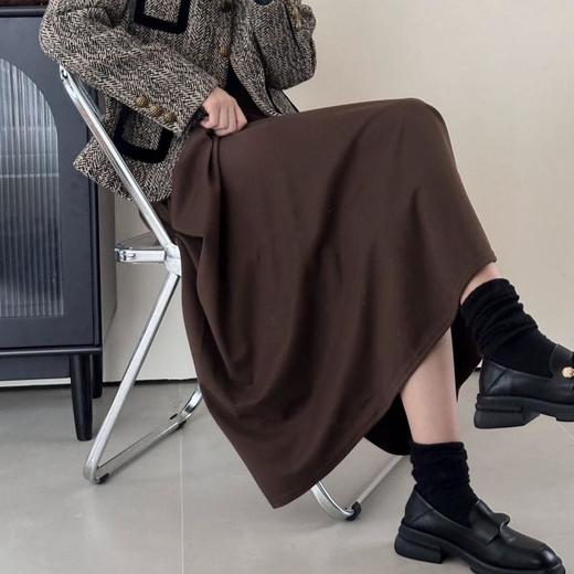 Beau Muse 法式赫本风毛呢半身裙 | 秋冬百搭 百褶设计 显高显瘦 四色可选 80-150斤可穿 商品图7