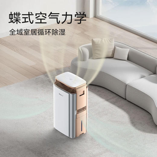 德业（Deye）除湿机/抽湿机 除湿量58升/天 家用地下室别墅干衣变频吸湿器 空气净化除甲醛DYD-V58A3 商品图2