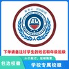定制深圳市龙城高级中学教育集团宝龙外国语学校徽定做缝制包邮51 商品缩略图1
