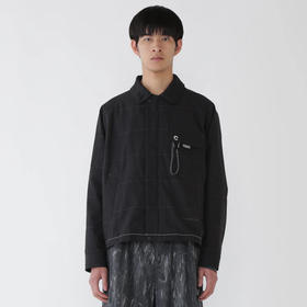 and wander C/N Octa swing top 内里抓绒宽松廓形机能性夹克外套