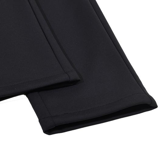 半身缘男裤 秋季日常字母凸胶质感合体休闲裤253301B10330010 商品图4