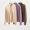 MENG·Baby Cashmere【云烟】100%小山羊绒高领包扣羊绒衫 商品缩略图2