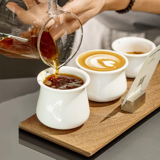 【新品首发】泰摩&孙磊 泰摩咖啡品杯三两杯-浓缩、奶咖、黑咖/陶瓷咖啡杯套组 联合研发 商品图0