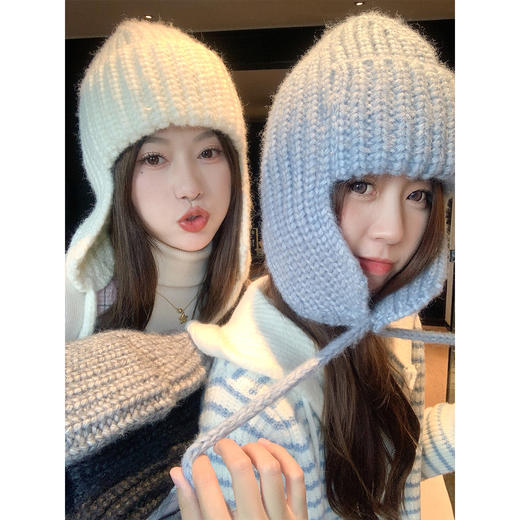 <曾小咸推荐>现货秒杀 ！微信超特价！冬保暖护耳毛线帽子 日常79.99 立减50 秒杀29.99！！毛衣  秒杀99.99！ 商品图0