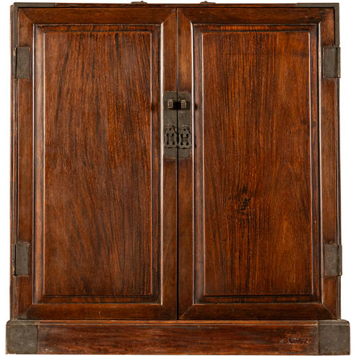 清	黄花梨提梁大书箱 商品图5