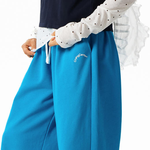 CryingCenter萤石蓝高饱和休闲宽松直筒卫裤长裤跳舞裤哭喊中心 商品图3