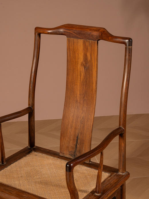 清	红木南官帽椅 商品图3