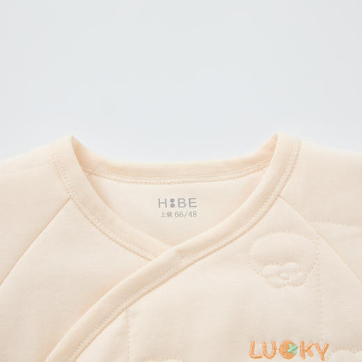 怡比事事平安长袖系带哈衣HY25WIN029米白52#-59# 商品图8