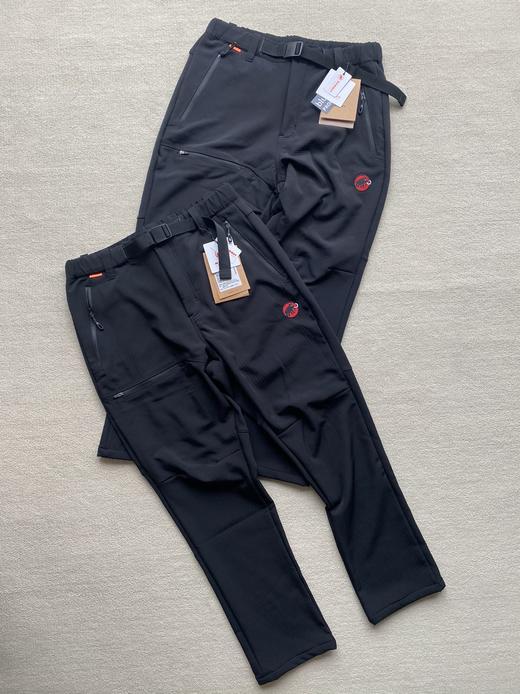 加绒款！软壳裤红标 MAMMUT猛犸象Winterfield 男士防风防泼水软壳裤 商品图0