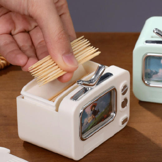 「9.9到手5包！单包100支」一次性牙签独立无异味居家日用便携超细环保牙签盒 商品图3