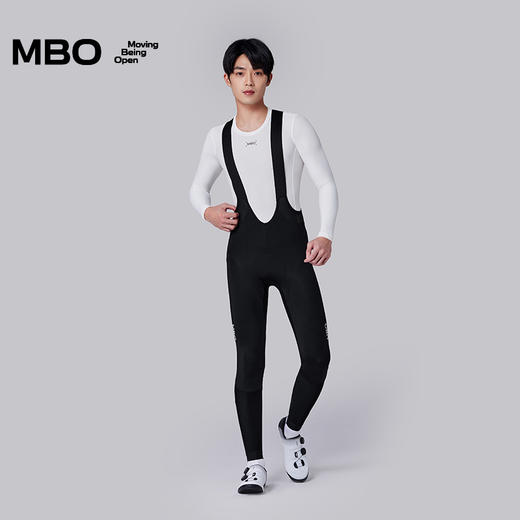 MBO Softshell 男子冬季软壳防风保暖背带骑行长裤 双箭头 T180 (经销商专拍链接，非经销商拍单不发货) 商品图5