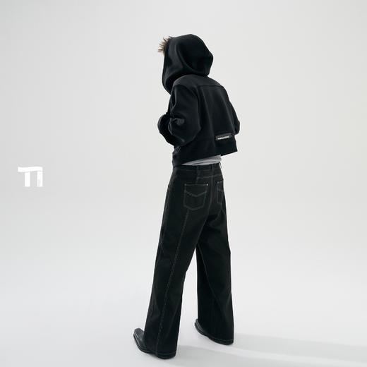 启世录TIWLLTANG“箔霭静域”标间宣言徽光掠影短赫印记连帽卫衣 商品图3