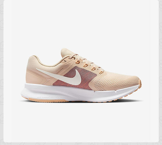 【春上新】【6折】7楼NIKE耐克跑步鞋女夏季RUN SWIFT 3轻便透气缓震运动鞋DR2698-107吊牌价599折后价359 商品图1