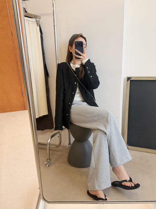 2510304     英国🇬🇧linton厂牌 初花呢 外套 经典4口袋 直筒外套 商品图8