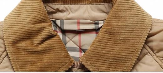 巴家25新品女士马术骑士刺绣绗缝薄款棉服 商品图2