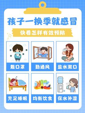 秋季预防感冒攻略~